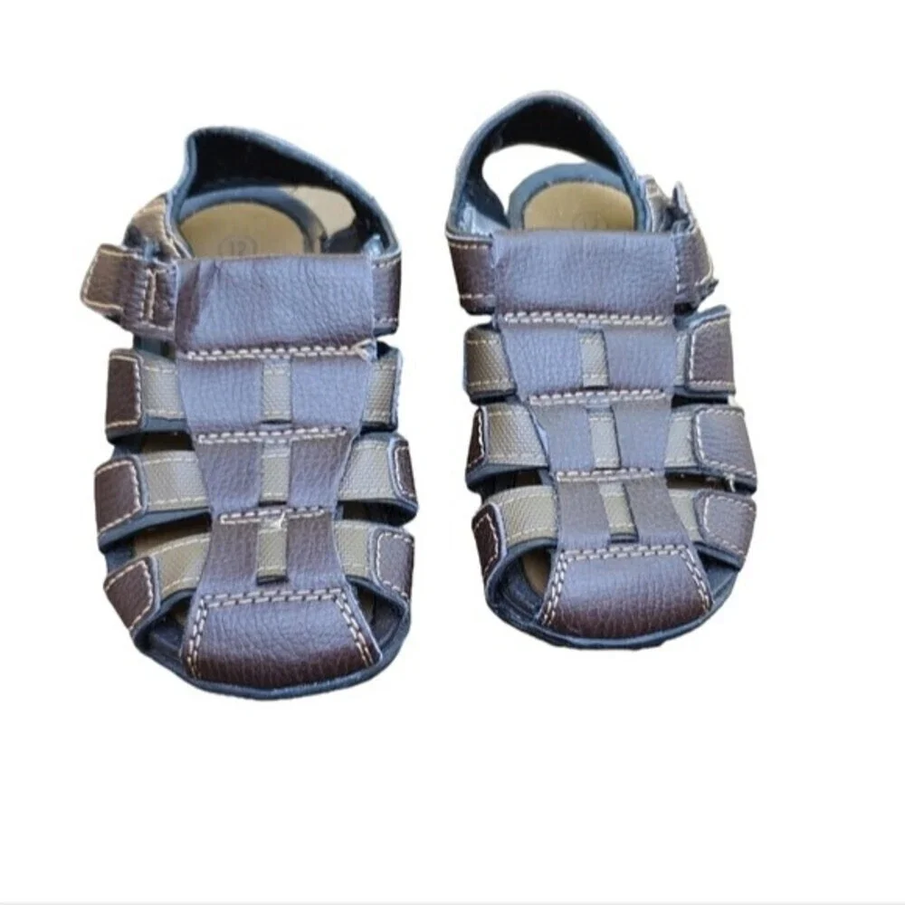 Smart Fit Skid Resistant Boys Sandals 12